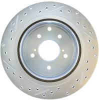 Stoptech - StopTech Select Sport Drilled and Slotted Brake Rotor Rear Left 227.42047L - Image 2