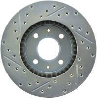 StopTech - StopTech Select Sport Drilled and Slotted Brake Rotor Front Left 227.42061L - Image 2