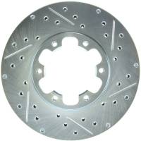 StopTech Select Sport Drilled and Slotted Brake Rotor Front Left 227.42063L