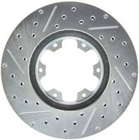 StopTech - StopTech Select Sport Drilled and Slotted Brake Rotor Front Left 227.42063L - Image 2