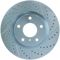 StopTech Select Sport Drilled and Slotted Brake Rotor Front Left 227.42074L