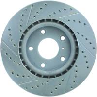 StopTech - StopTech Select Sport Drilled and Slotted Brake Rotor Front Left 227.42074L - Image 2