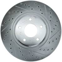 StopTech Select Sport Drilled and Slotted Brake Rotor Front Left 227.42075L