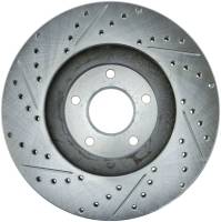 StopTech - StopTech Select Sport Drilled and Slotted Brake Rotor Front Left 227.42075L - Image 2