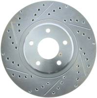 StopTech - StopTech Select Sport Drilled and Slotted Brake Rotor Front Right 227.42075R - Image 1