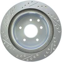 Stoptech - StopTech Select Sport Drilled and Slotted Brake Rotor Rear Left 227.42077L - Image 2