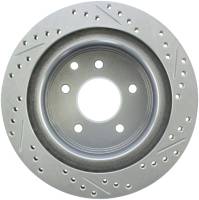 Stoptech - StopTech Select Sport Drilled and Slotted Brake Rotor Rear Right 227.42077R - Image 2