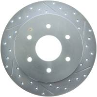 Stoptech - StopTech Select Sport Drilled and Slotted Brake Rotor Rear Left 227.42081L - Image 1