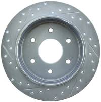 Stoptech - StopTech Select Sport Drilled and Slotted Brake Rotor Rear Left 227.42081L - Image 2