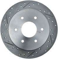 StopTech Select Sport Drilled and Slotted Brake Rotor Rear Right 227.42081R