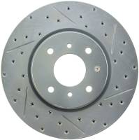 StopTech Select Sport Drilled and Slotted Brake Rotor Front Left 227.42083L