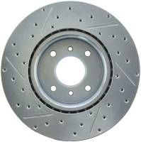 StopTech - StopTech Select Sport Drilled and Slotted Brake Rotor Front Left 227.42083L - Image 2