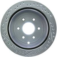 Stoptech - StopTech Select Sport Drilled and Slotted Brake Rotor Rear Left 227.42087L - Image 2