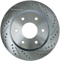 StopTech Select Sport Drilled and Slotted Brake Rotor Front Left 227.42090L