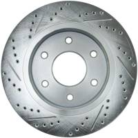 StopTech - StopTech Select Sport Drilled and Slotted Brake Rotor Front Left 227.42090L - Image 2