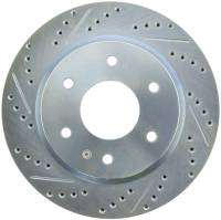 StopTech - StopTech Select Sport Drilled and Slotted Brake Rotor Front Right 227.42090R - Image 1