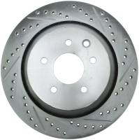 Stoptech - StopTech Select Sport Drilled and Slotted Brake Rotor Rear Left 227.42093L - Image 1