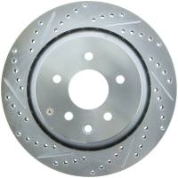 StopTech Select Sport Drilled and Slotted Brake Rotor Rear Right 227.42093R