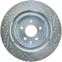 Stoptech - StopTech Select Sport Drilled and Slotted Brake Rotor Rear Right 227.42093R - Image 2