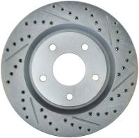 StopTech Select Sport Drilled and Slotted Brake Rotor Front Left 227.42096L