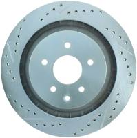 StopTech Select Sport Drilled and Slotted Brake Rotor Rear Right 227.42101R