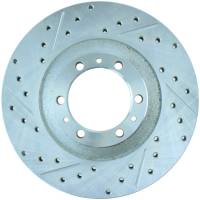 StopTech Select Sport Drilled and Slotted Brake Rotor Front Right 227.43013R