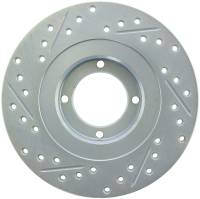 StopTech - StopTech Select Sport Drilled and Slotted Brake Rotor Front Left 227.44004L - Image 2