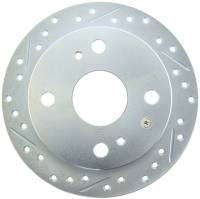 StopTech Select Sport Drilled and Slotted Brake Rotor Rear Right 227.44032R