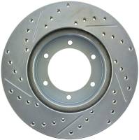 StopTech - StopTech Select Sport Drilled and Slotted Brake Rotor Front Left 227.44044L - Image 2