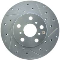 StopTech Select Sport Drilled and Slotted Brake Rotor Front Left 227.44064L