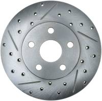 StopTech Select Sport Drilled and Slotted Brake Rotor Front Right 227.44064R