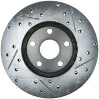 Stoptech - StopTech Select Sport Drilled and Slotted Brake Rotor Front Right 227.44064R - Image 2