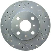 StopTech Select Sport Drilled and Slotted Brake Rotor Front Left 227.44077L