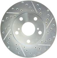 StopTech Select Sport Drilled and Slotted Brake Rotor Front Left 227.44079L