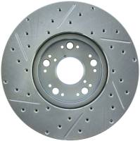 StopTech - StopTech Select Sport Drilled and Slotted Brake Rotor Front Left 227.44083L - Image 2