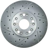 StopTech Select Sport Drilled and Slotted Brake Rotor Front Right 227.44083R