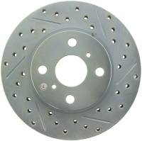 StopTech Select Sport Drilled and Slotted Brake Rotor Front Left 227.44092L