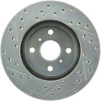 StopTech - StopTech Select Sport Drilled and Slotted Brake Rotor Front Left 227.44092L - Image 2