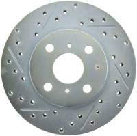 StopTech Select Sport Drilled and Slotted Brake Rotor Front Right 227.44092R