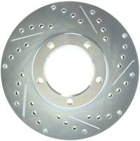 StopTech Select Sport Drilled and Slotted Brake Rotor Front Left 227.44108L