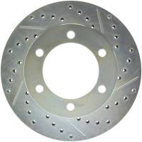 StopTech Select Sport Drilled and Slotted Brake Rotor Front Left 227.44109L