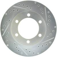 StopTech Select Sport Drilled and Slotted Brake Rotor Front Left 227.44112L