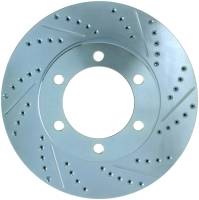 StopTech Select Sport Drilled and Slotted Brake Rotor Front Left 227.44118L