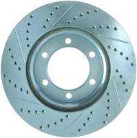 StopTech - StopTech Select Sport Drilled and Slotted Brake Rotor Front Left 227.44118L - Image 2