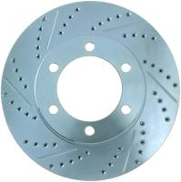 StopTech Select Sport Drilled and Slotted Brake Rotor Front Right 227.44118R