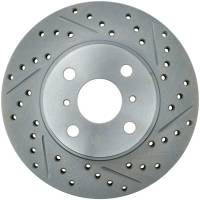 StopTech Select Sport Drilled and Slotted Brake Rotor Front Left 227.44119L