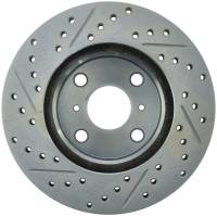 StopTech - StopTech Select Sport Drilled and Slotted Brake Rotor Front Left 227.44119L - Image 2