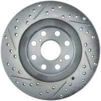 StopTech - StopTech Select Sport Drilled and Slotted Brake Rotor Front Left 227.44120L - Image 2