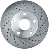 StopTech Select Sport Drilled and Slotted Brake Rotor Front Left 227.44121L