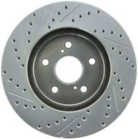 StopTech - StopTech Select Sport Drilled and Slotted Brake Rotor Front Left 227.44125L - Image 2